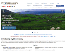 Tablet Screenshot of my-observatory.com